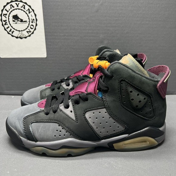 Nike Air Jordan 6 VI Retro Bordeaux 384665-063 Youth Sz 4Y Women Sz 5.5 Preowned main image 6